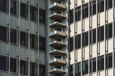 Full frame shot of modern building