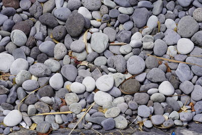 Full frame shot of stones