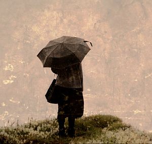 Close-up of woman in bikini