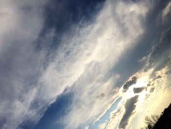 Scenic view of landscape against cloudy sky