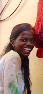 Portrait of a smiling young woman
