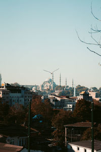 Buildings in city