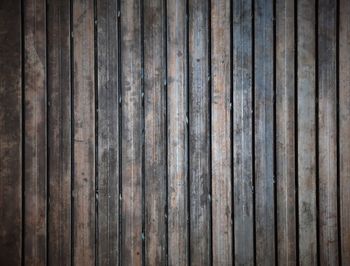 Full frame shot of wooden fence