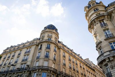 Low angle view of building against sky