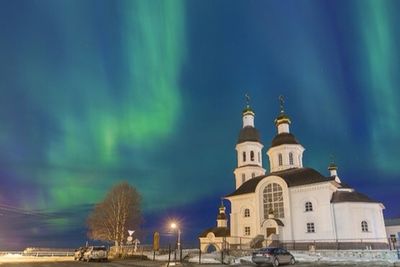 View of church against sky