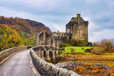 Eilean donan castle, scotland, united kingdom, europe