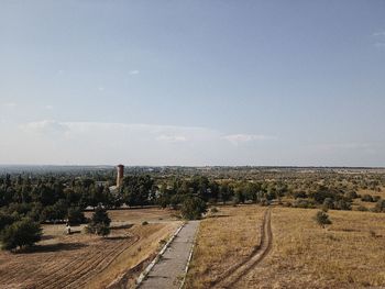 Ukrainian steppe landscape