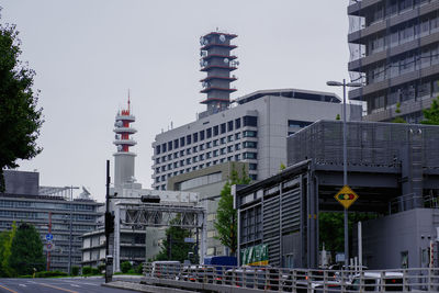 Buildings in city