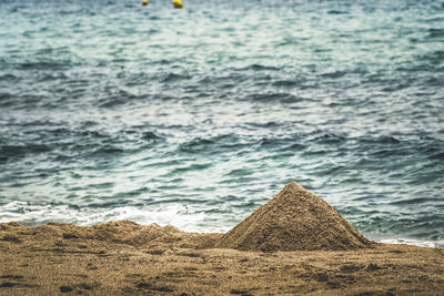 View of beach against the sky