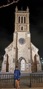 Low angle view of a temple
