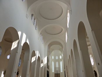 Low angle view of ceiling of building