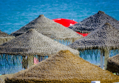 thatched roof