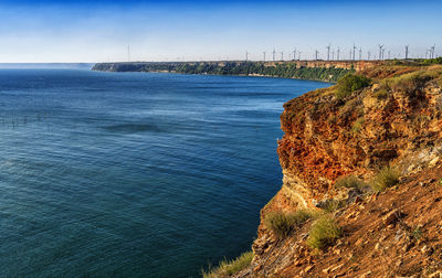 Kaliakra is a long and narrow headland in the southern dobruja region in bulgaria