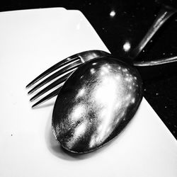Close-up of food on table