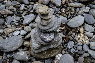 Full frame shot of stones