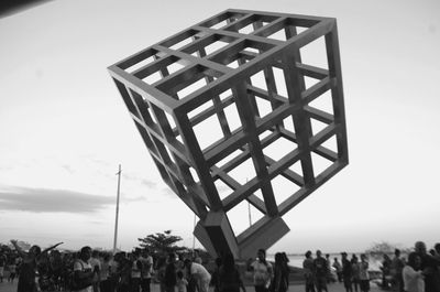 Low angle view of built structure