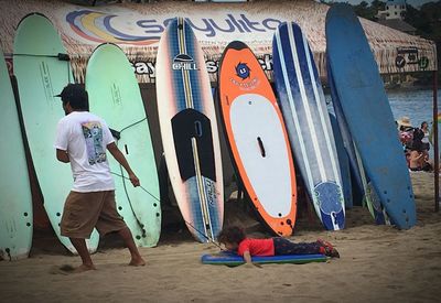 Full length of man at beach