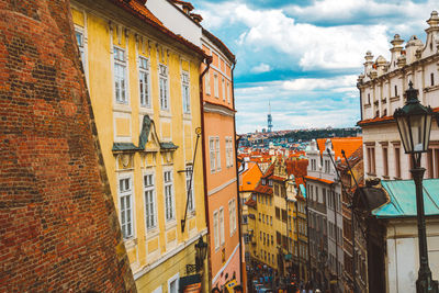 Buildings in city