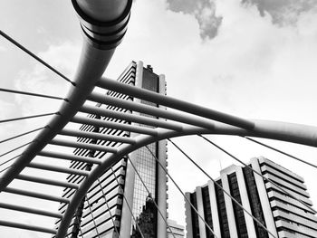 Low angle view of buildings against sky