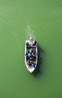 A boat in chambal river