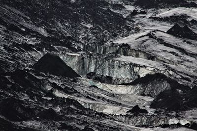 Full frame shot of rock formations
