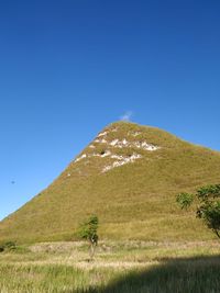 Beautiful landscape on sumba island, indonesia