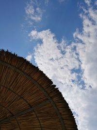 Low angle view of sky