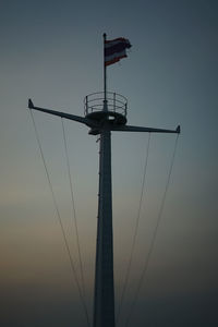 Mast sky port yatch club sunset pattaya lighthouse