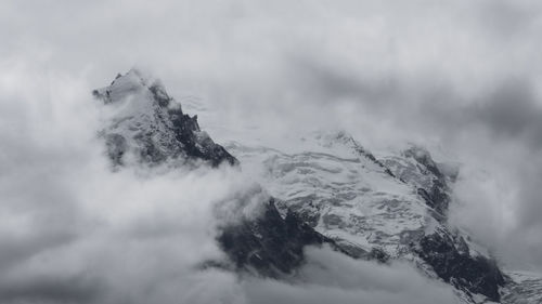 Panoramic view of clouds in sky