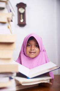 Portrait of a smiling young woman