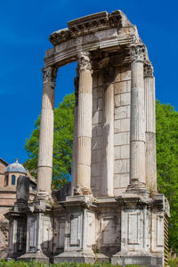 Low angle view of old building