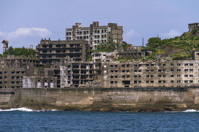 Buildings at waterfront