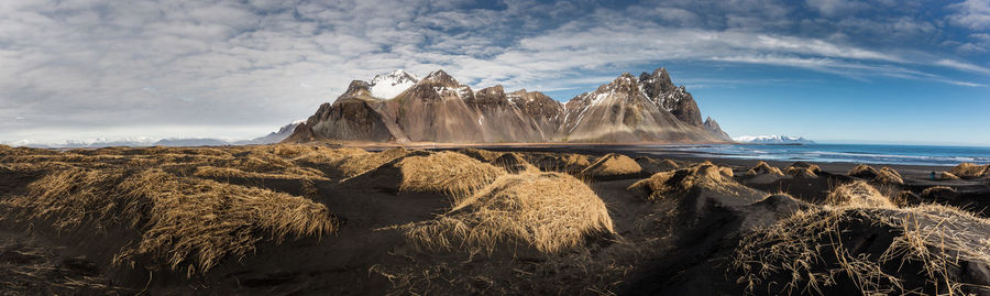 Panoramic view of sea against sky