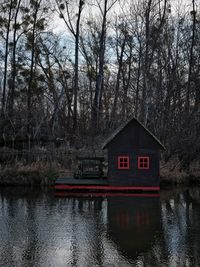 Built structure in water