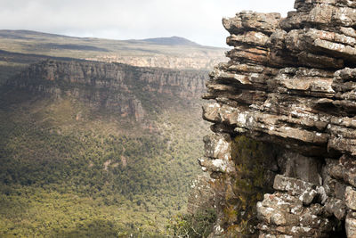 Scenic views of the grampians national park in western victoria, australia