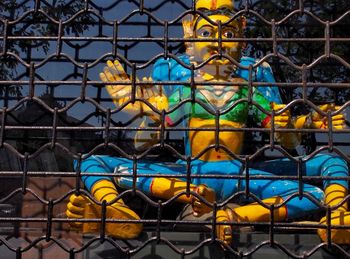 Full frame shot of chainlink fence