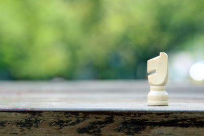 Close-up of chess pieces