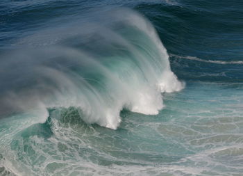 View of sea waves