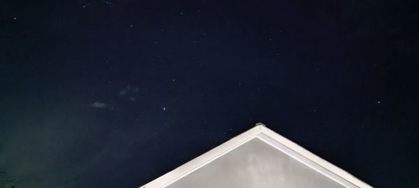 In the night sky