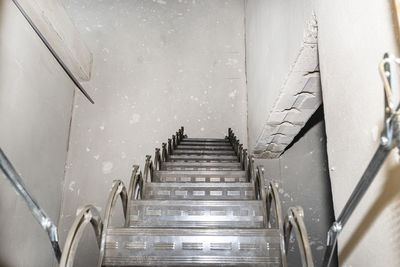 Low angle view of staircase in building