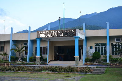 Exterior of buildings against sky