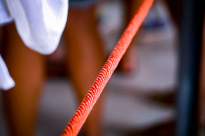 Close-up of rope