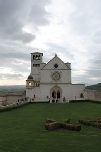 View of historic building against sky