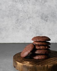 These brownie cookies are usually served during eid or at christmas. 