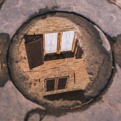 Close-up of rusty metal