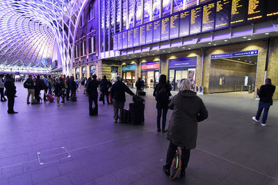 Group of people in city