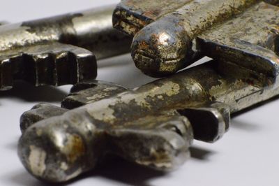 Close-up of rusty metal