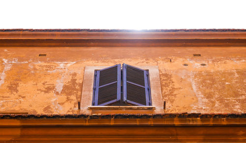 Low angle view of building against sky