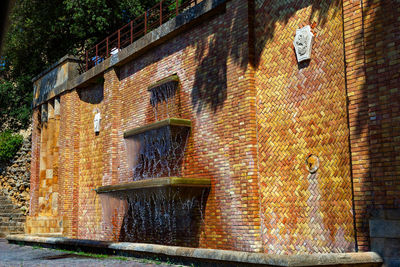 Low angle view of old building