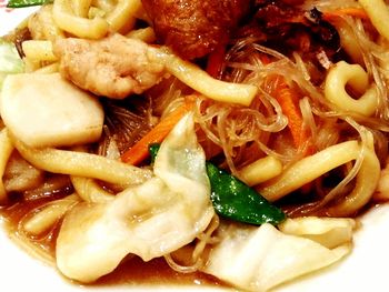 Detail shot of food